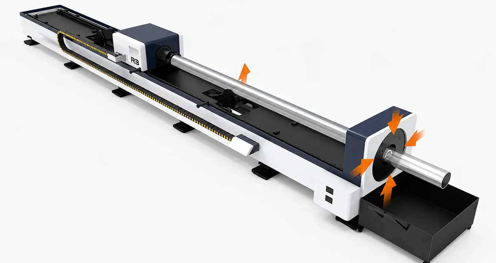 Automatic CNC laser cutting equipment for metal processing