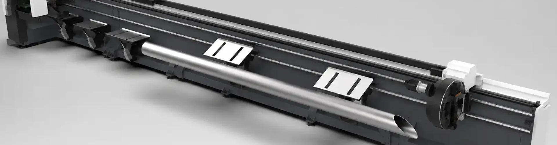 Laser pipe cutting machines cut stainless steel